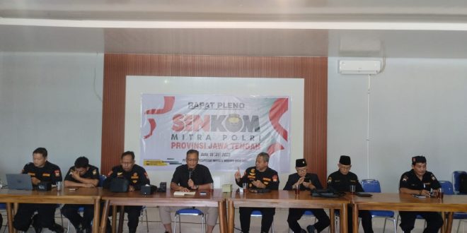 Rapat Pleno Senkom Mitra Polri Jateng