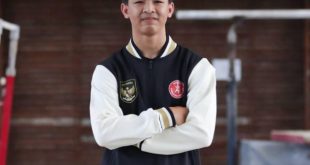 Naufal Takdir Al Bari, meninggal dunia di Penza, Rusia pada Kamis (25/09) WIB. Gymnast berusia 19 tahun tersebut mengembuskan napas terakhirnya usai menjalani perawatan intensif selama 12 hari di Rumah Sakit G.A. Zakharyin.(Dok. Gimnastik Indonesia)