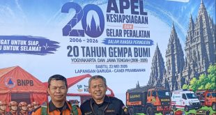 Ketua Senkom Jateng Guntur Ivanto dan Edi Ermawan